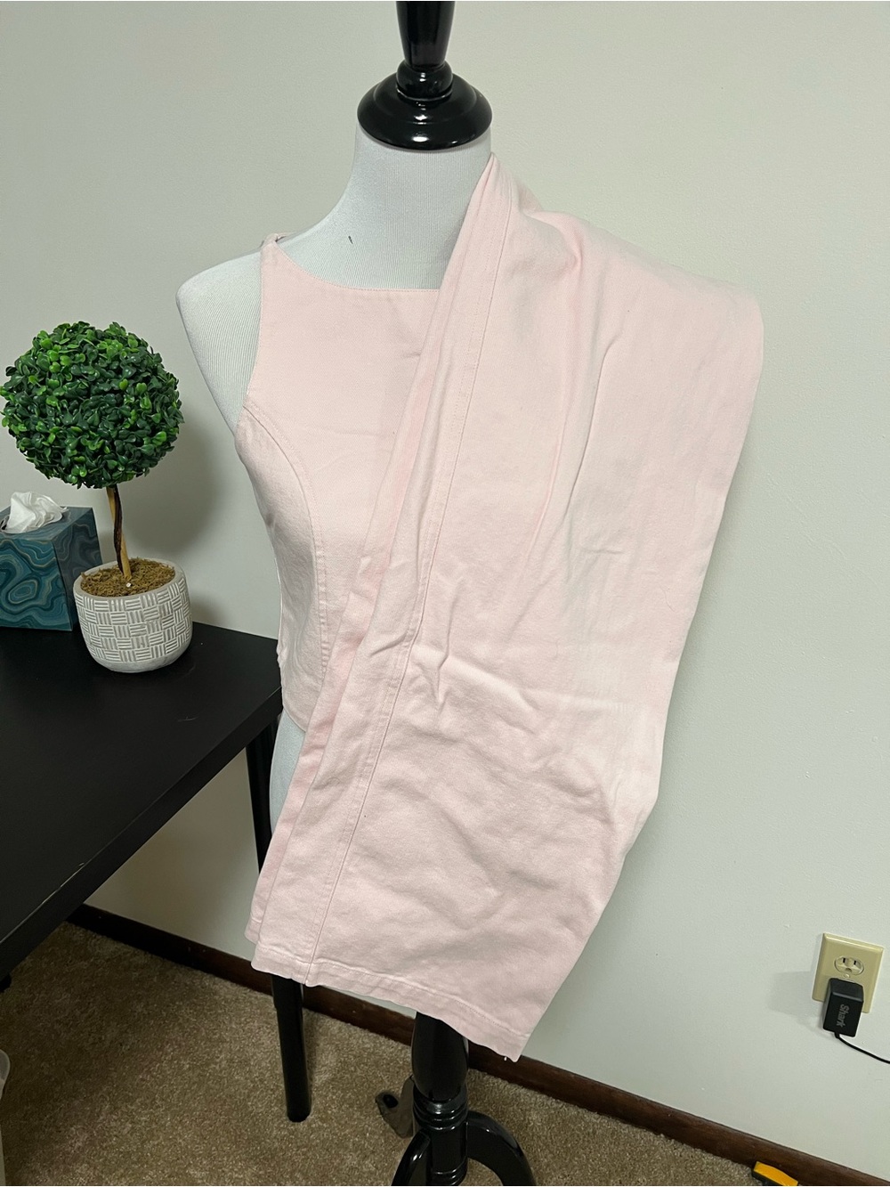 NWOT WAYF  Light pink denim set